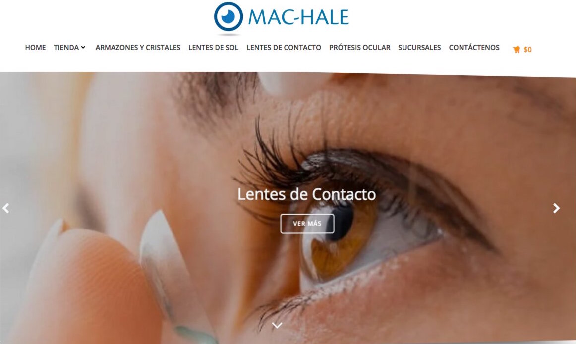 sucursales optica mac-hale 